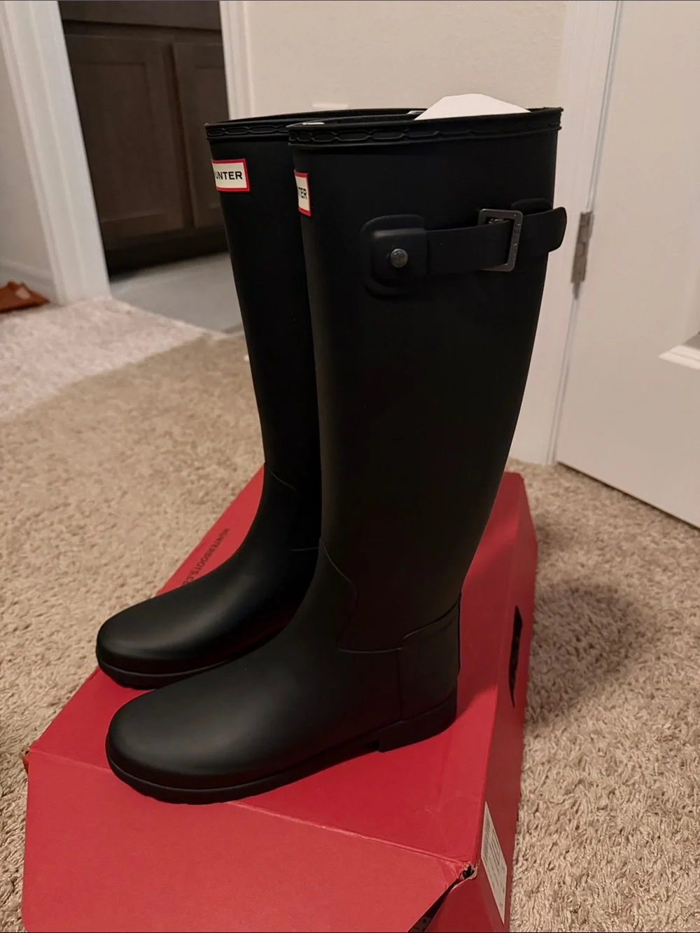 Hunter rain boots